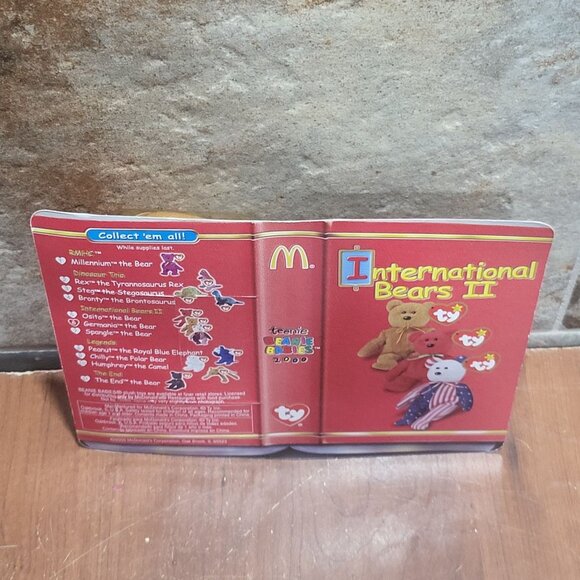 Ty Germania the Bear McDonalds International Bears II Ty Beanie Babies 1990 - Picture 5 of 10